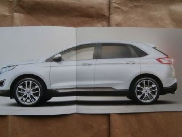 Ford Edge Typ U387 Prospekt August 2015 NEU