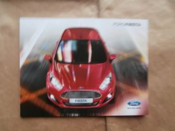 Ford Fiesta +SYNC +Sport +ST Prospekt August 2015 NEU
