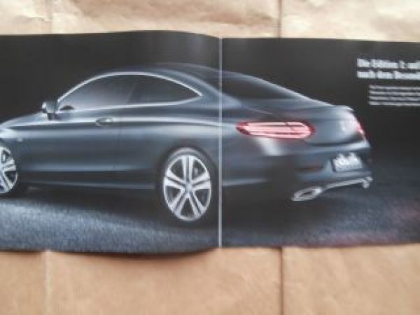 Mercedes Benz C-Klasse Coupé Edition 1 5.10.2015 NEU
