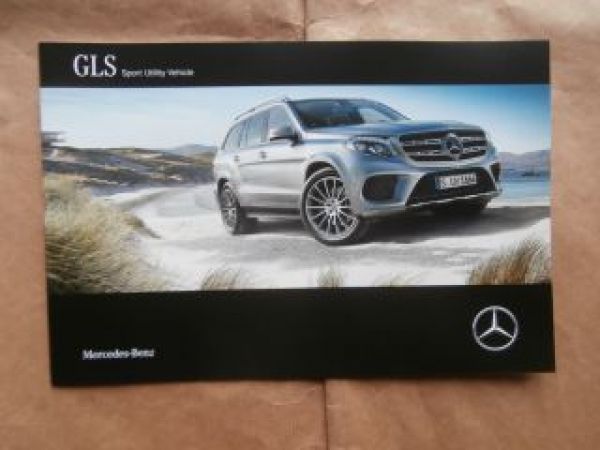 Mercedes Benz GLS 350d 400 500 4Matic GLS63 AMG 11/2015