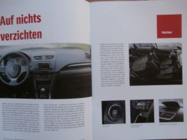 Suzuki Swift +Sport Prospekt August 2015 +Preisliste NEU