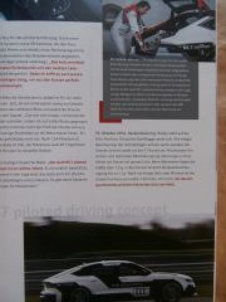 Audi Geschäftsbericht 2014 we create tomorrow TT Ducati Q7 Biela