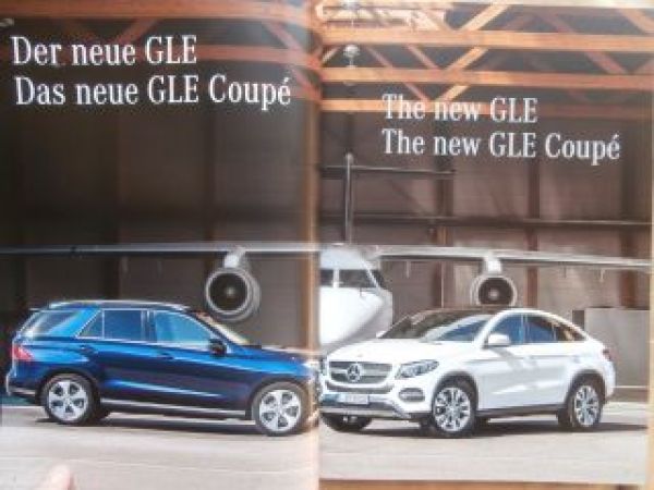 Mercedes Benz GLE Pressemappe Juni 2015 Fotos +Stick