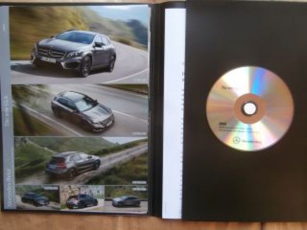 Mercedes benz GLA Pressemappe Fotos +DVD August 2013