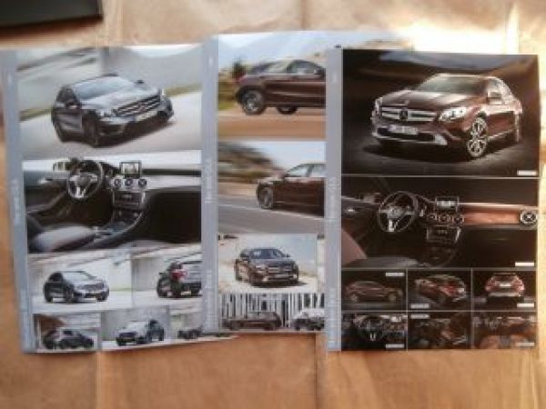 Mercedes benz GLA Pressemappe Fotos +DVD August 2013