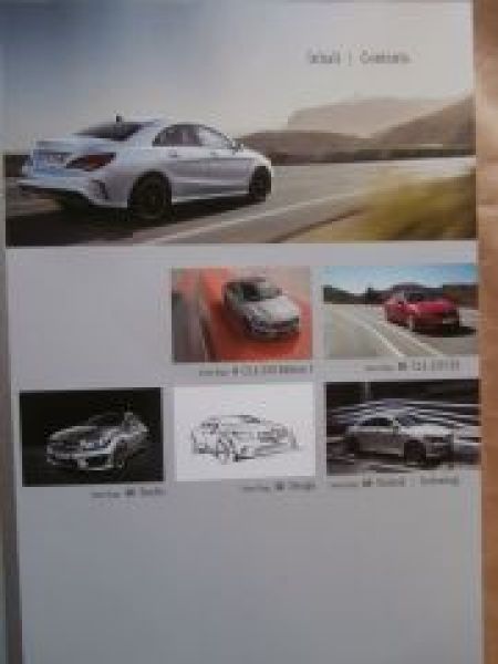 Mercedes Benz Pressemappe CLA X117 250 Edition 1,220CDI