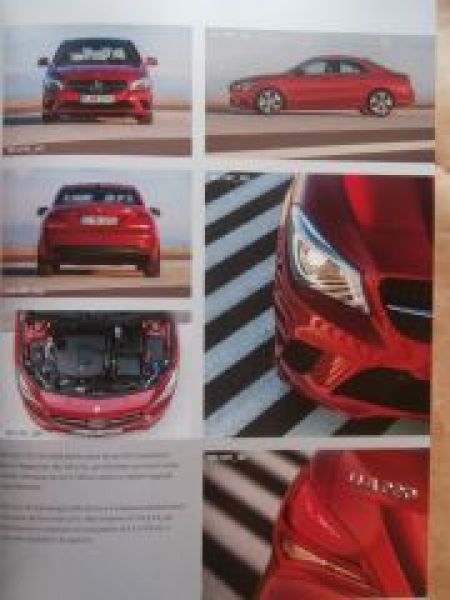 Mercedes Benz Pressemappe CLA X117 250 Edition 1,220CDI