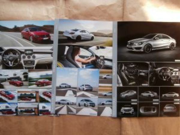 Mercedes Benz Pressemappe CLA X117 180 +Edition,200,250 220cdi