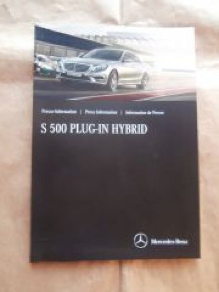 Mercedes Benz S500 Plug-In Hybrid W222 September 2014