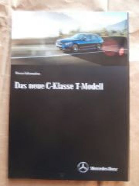 Mercedes Benz C-Klasse T-Modell BR205 Pressemappe 7/2014