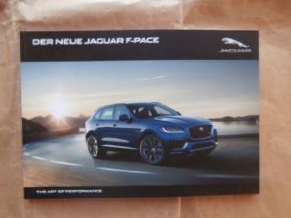 Jaguar F-Pace (X761) +First Edition Buch Oktober 2015 NEU