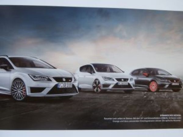 Seat Leon +FR +Cupra 265 290 September 2015 NEU