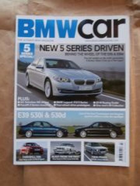 BMW Car 3/2010 ACS3 Sport E92,530d GT xDrive F07,M5 E28 vs. M535