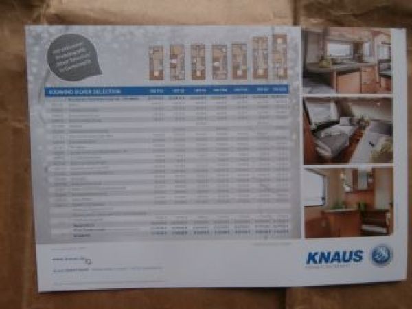 Knaus Silver Selection 420QD 450FU 460EU 500FU 500EU 500FDK