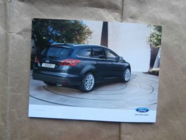 Ford Focus 4-türer 5-türer Turnier +Sport August 2015 NEU