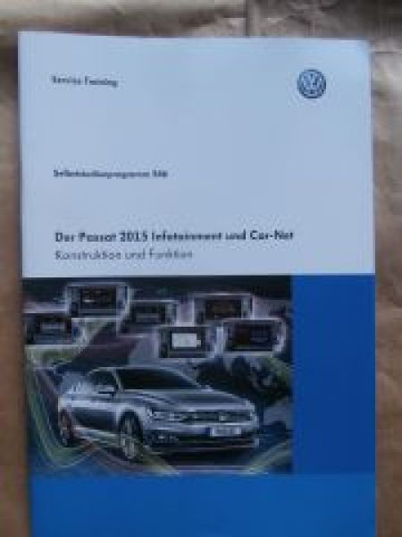 VW Passat 2015 B8 SSP 546 Infotainment & Car-Net Konstruktion &