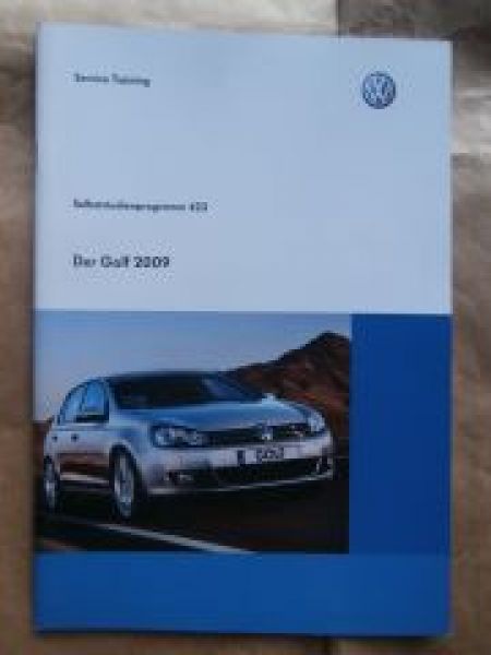 VW Golf VI Typ 1K Selbststudienprogramm 423