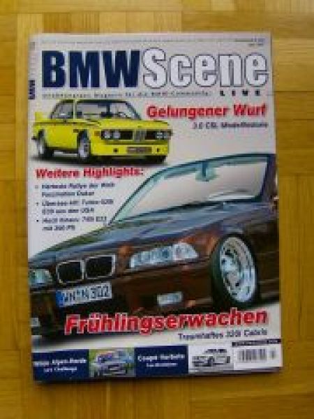 BMW Scene 4/2007 745i E23 3.0CSL E9 Z3 2.8i E36/7