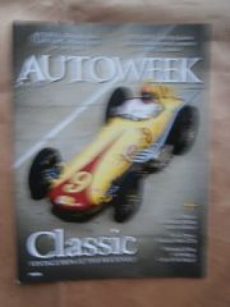 Autoweek 6.7.2015 Classic Vintage Iron at the Brickyard,Ferrari