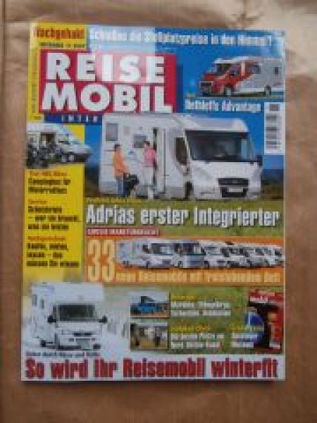 Reise Mobil 11/2007 Adria Vision,Dethleffs Advantage,Le Voyageur