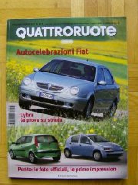 Quattroruote Fiat BMW 328Ci E46 EB218 911 GT3 Mondeo ST200