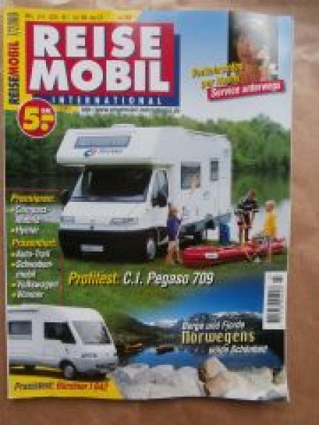 Reise Mobil 7/2000 C.I. Pegaso 709,Bürstner I 642,Hymermobil B-S