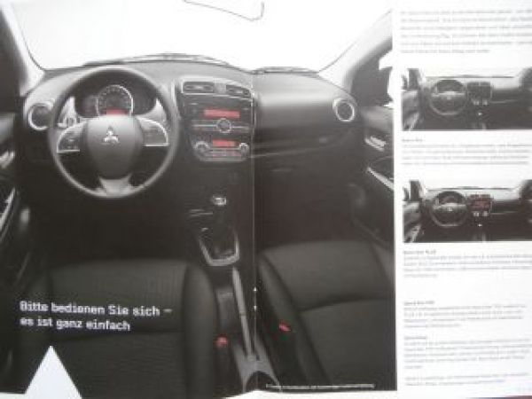 Mitsubishi Space Star Prospekt April 2015 +Preisliste NEU
