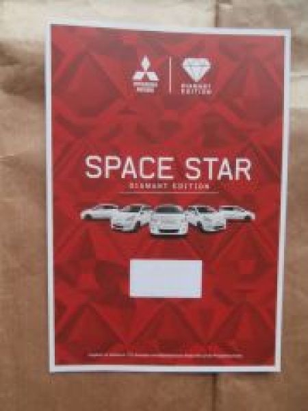 Mitsubishi Space Star Diamant Edition Prospekt September 2015