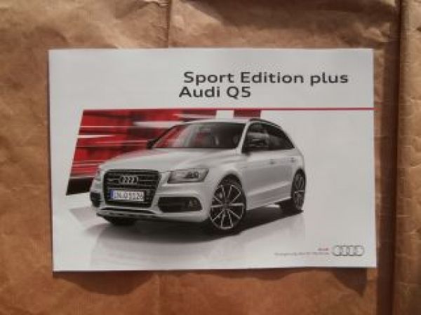 Audi Q5 Typ 8R Sport Edition plus Oktober 2015 NEU