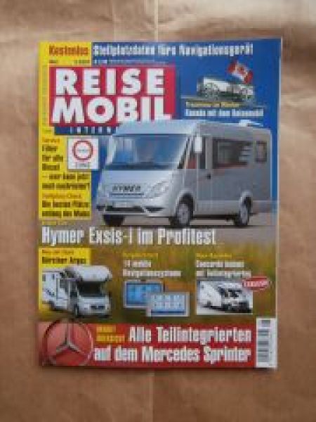 Reise Mobil 5/2007 Hymer Exsis-i, Bürstner Argos,TEC 582 Ti,