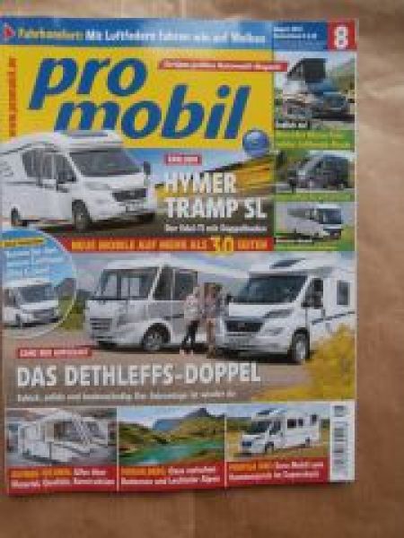 pro mobil 8/2014 V-Klasse Marco Polo, Karmann Dexter,