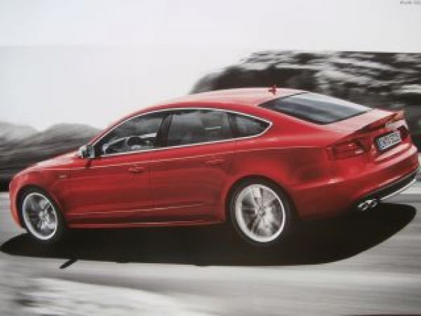 Audi A5 Sportback +S5 Typ AU484 April 2015 +Exclusive