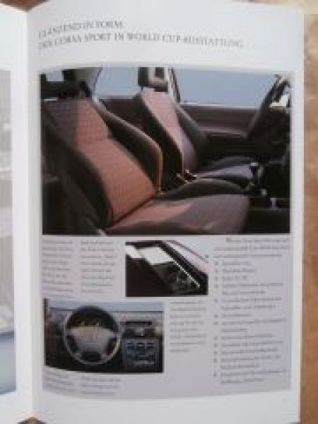 Opel Corsa B World Cup Sonderpropsekt April 1994