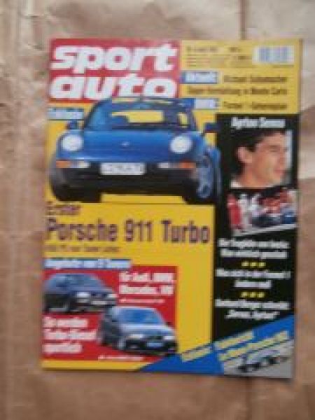 sport auto 6/1994 Lotec Porsche 911 Turbo,MTM Audi S2,
