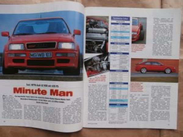 sport auto 6/1994 Lotec Porsche 911 Turbo,MTM Audi S2,