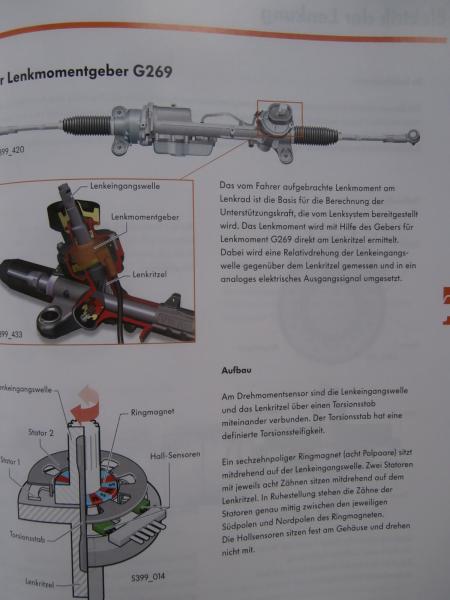 VW elektro-mechanische Lenkung mit Achs-Parallelem Antrieb (APA) Konstruktion & Funktion November 2007