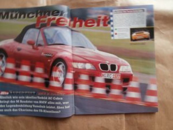 sport auto 9/1997 BMW 323ti Compact E36/5 vs. A3 Turbo (8L),