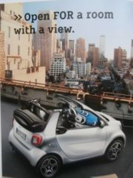 smart frotwo cabrio Prospekt September 2015 +Technik NEU