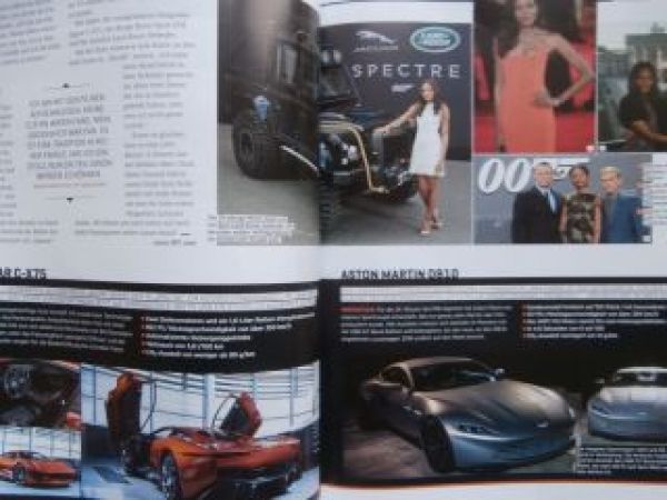Drehmoment Motor Fashion Lifestyle 2/2015 Jaguar C-X275 Bond Fil