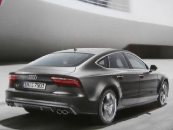 Audi A7 Sportback +S7 Prospekt April 2015 NEU