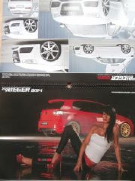 Rieger Tuning Kalender 2015/15 BMW E93, Z4, Audi TT,A3