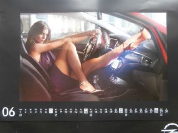 Opel Corsa E Kalender 50x60cm 2015