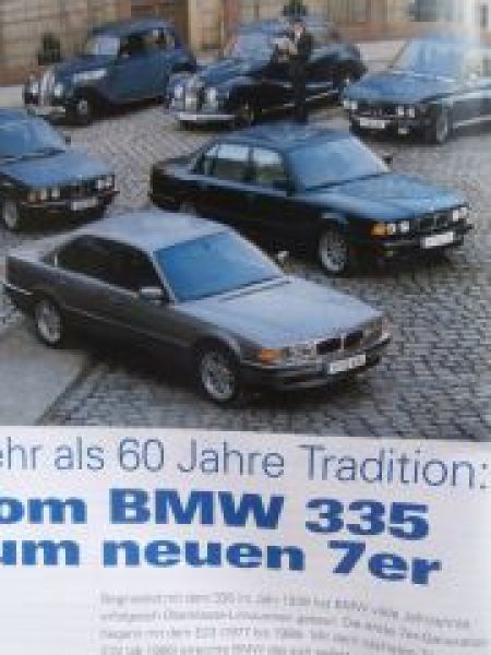ATZ MTZ extra BMW 7er E65 November 2001 Sonderausgabe