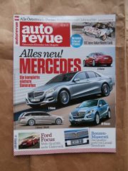 auto revue 2/2011 Mercedes special mit SLK,BR204,CLS63 AMG +Shoo