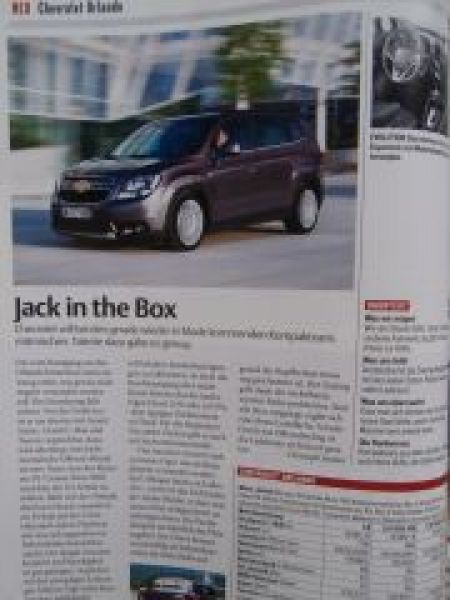 auto revue 1/2011 Passat 20TDI DSG Variant, C4 HDi 150,