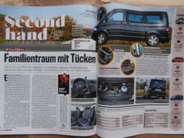 Auto Bild 3/2016 VW Bus T5, VW Beetle Dune,Diesel vs. Benziner