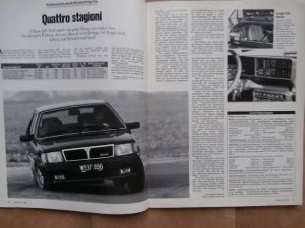 auto revue 2/1988 BMW 5er E34, Mercedes 300E 4Matic,190D von 196