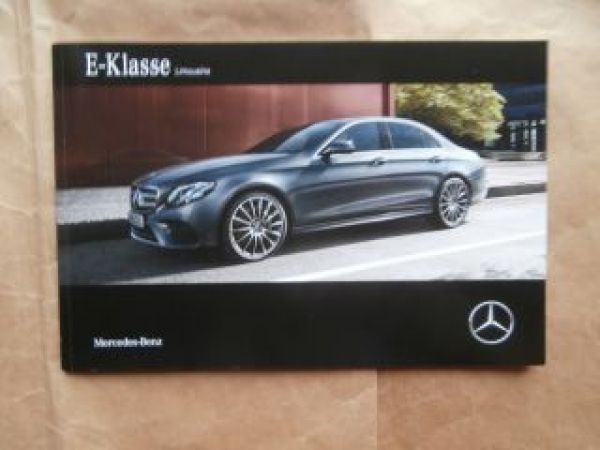 Mercedes Benz E-Klasse Limousine BR213 220d 350d E200 4/2016