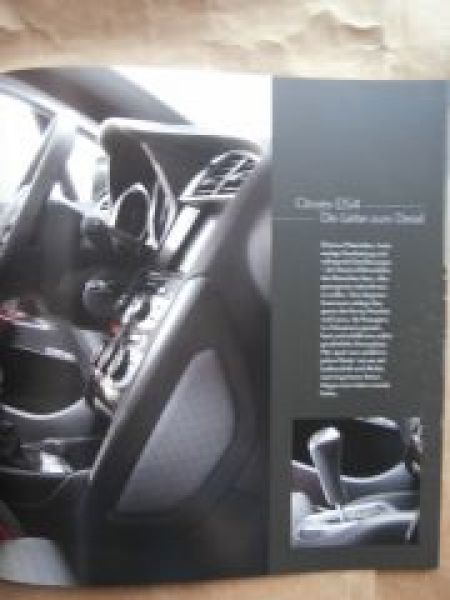 Citroen DS4 Prospekt Dezember 2012 NEU