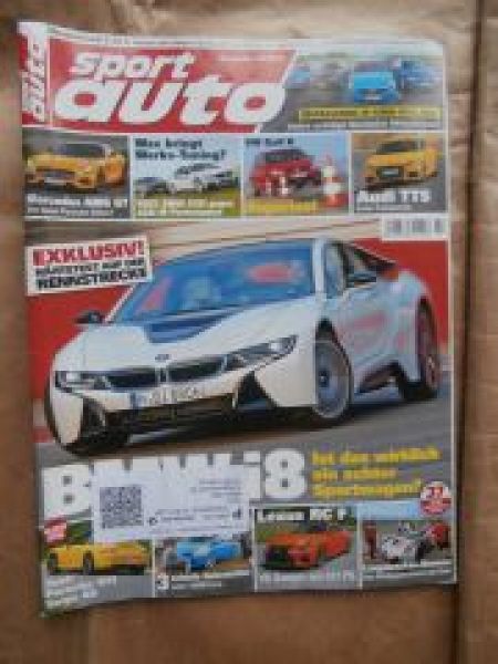 sport auto 10/2014 VW Golf R, AMG GT,BMW 435i vs. M Performance,